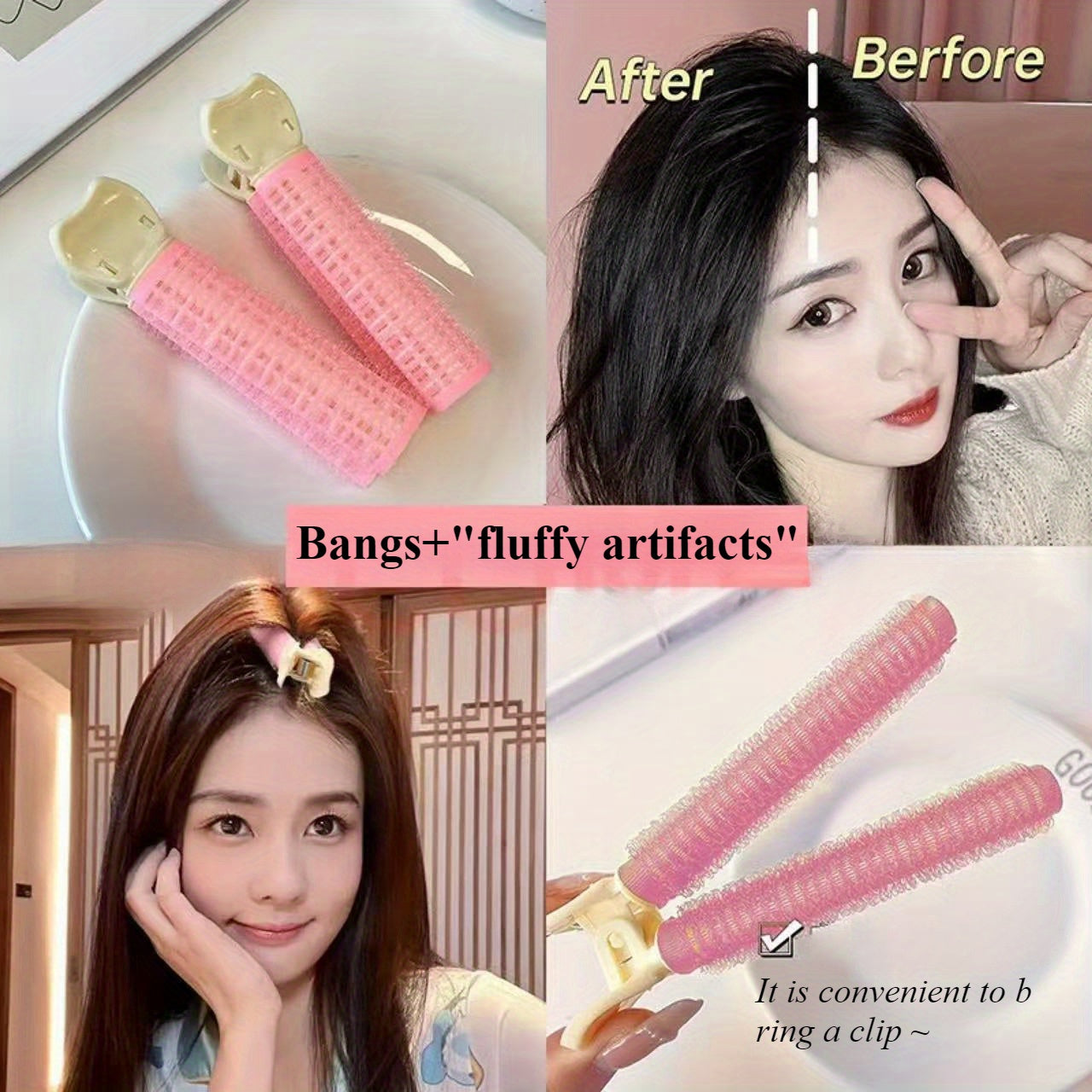 10pcs Volumizing Hair Clips, DIY Natural Fluffy Hair Root Clips, Instant Hair Volumizing Clips, for Normal Hair Style, for Women, Girls